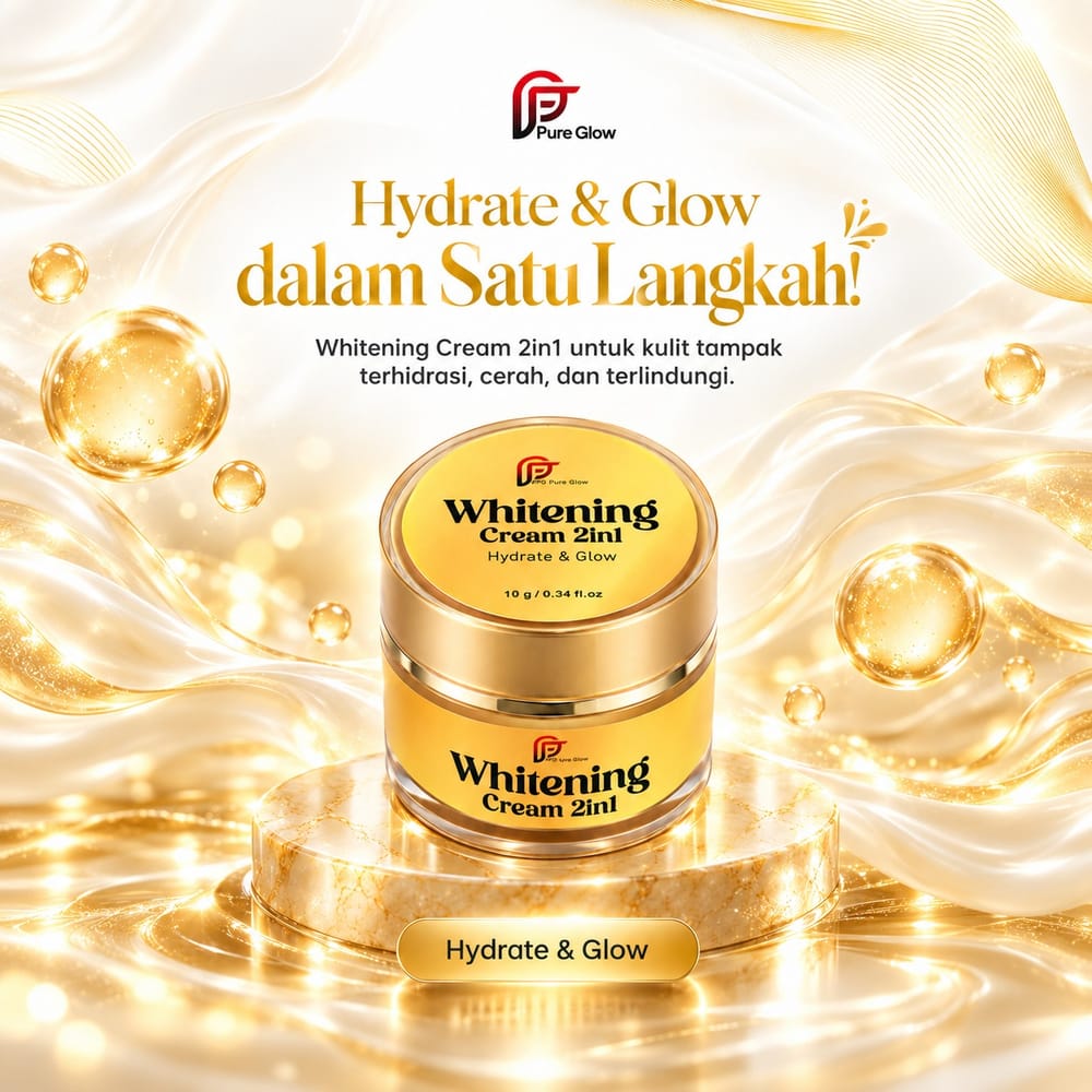 Whitening Cream 2in1 FPO Pure Glow